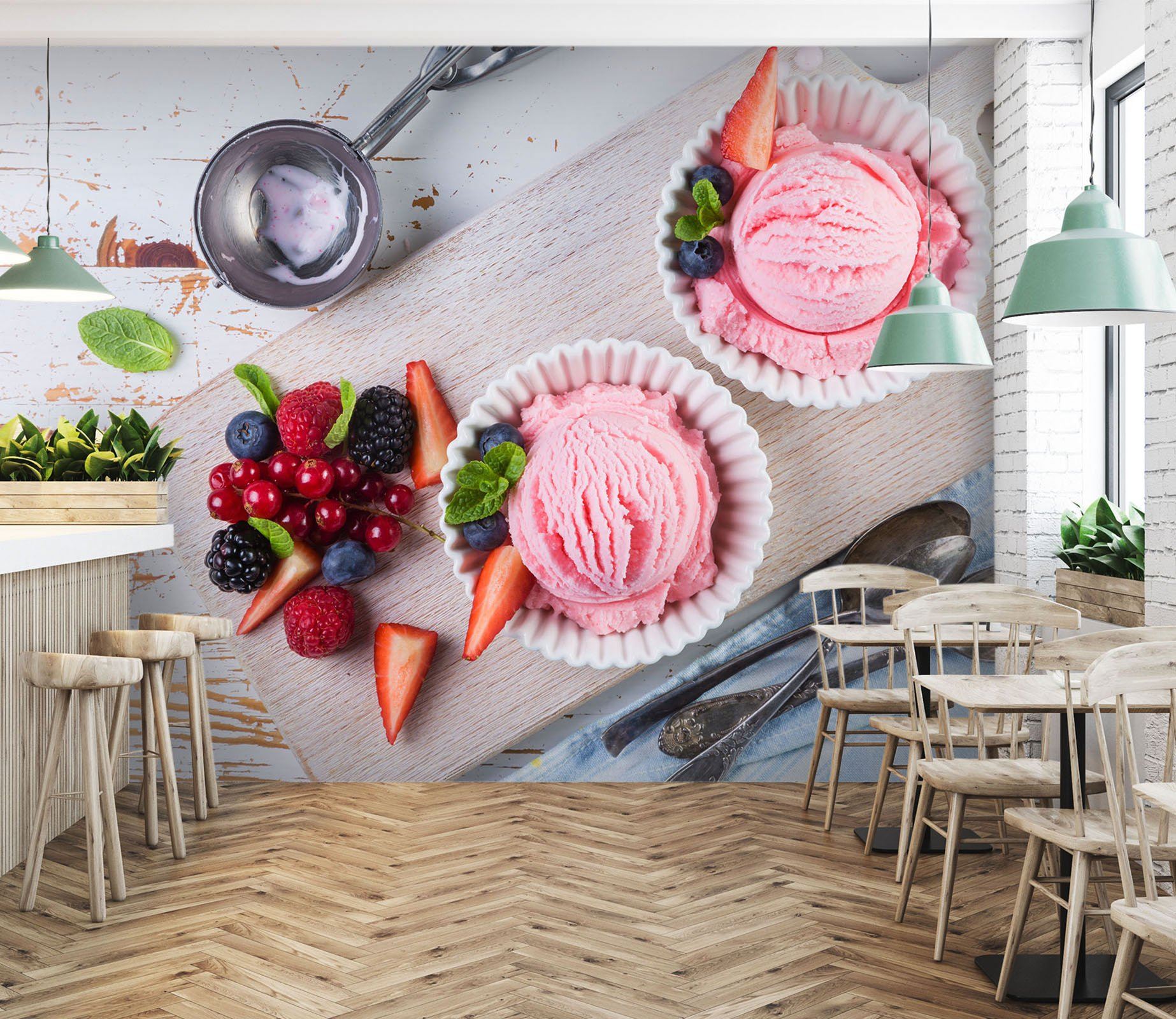3D Cherry Delicious Ice Cream 54 Wallpaper AJ Wallpaper 2 