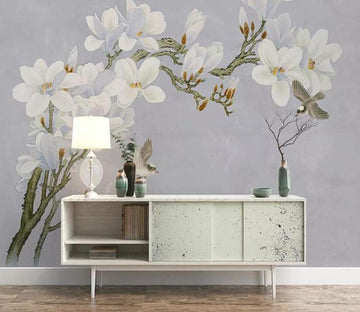 3D Flowering Branches 288 Wall Murals Wallpaper AJ Wallpaper 2 