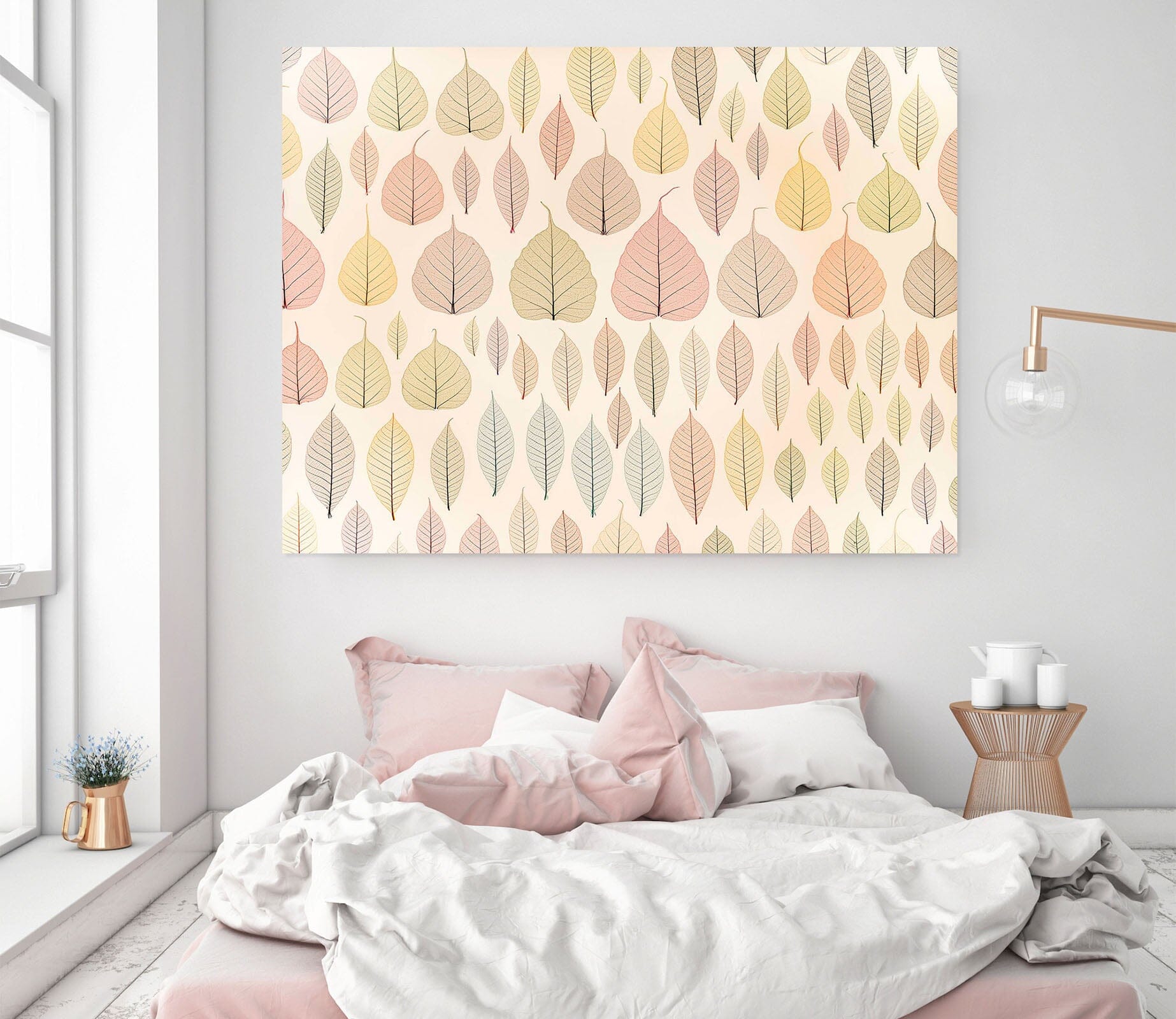 3D Colored Leaves 050 Assaf Frank Wall Sticker Wallpaper AJ Wallpaper 2 