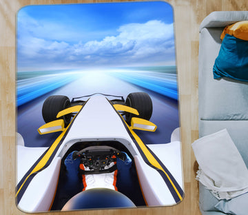 3D Racing Car 42038 Vehicle Non Slip Rug Mat