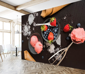 3D Ice Cream 1409 Wall Murals Wallpaper AJ Wallpaper 2 