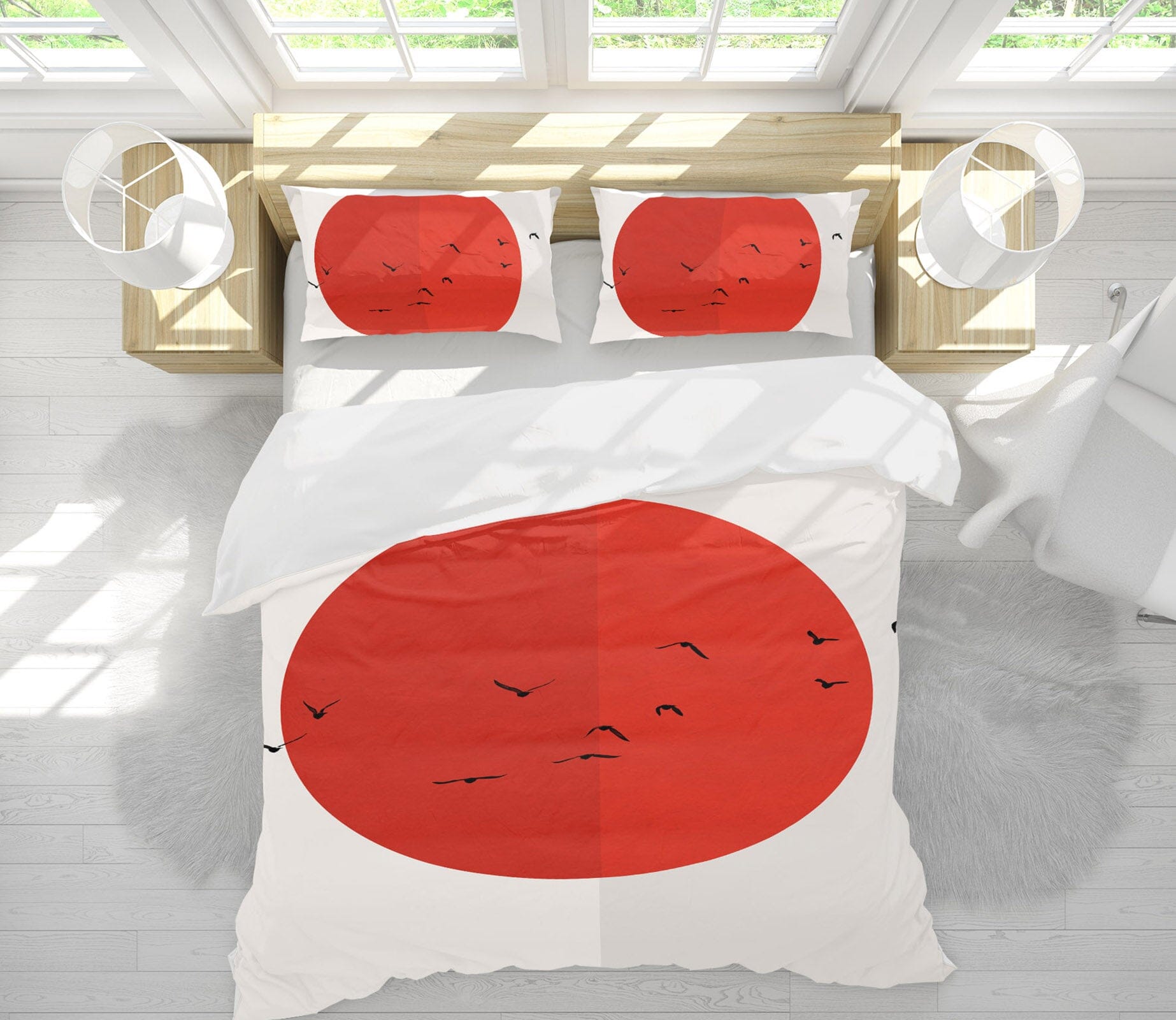 3D Winter Gloom 2127 Boris Draschoff Bedding Bed Pillowcases Quilt Quiet Covers AJ Creativity Home 