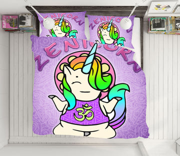 3D Cartoon Unicorn 8818 Brigid Ashwood Bedding Bed Pillowcases Quilt Cover Duvet Cover