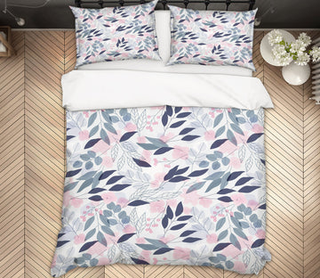 3D Leaves Branches 60191 Bed Pillowcases Quilt