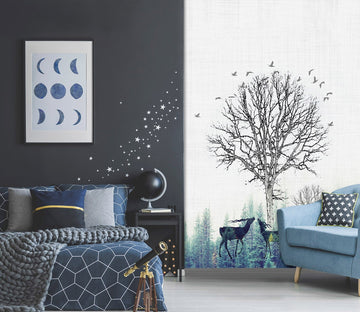 3D Dead Bird 043 Wall Murals Wallpaper AJ Wallpaper 2 