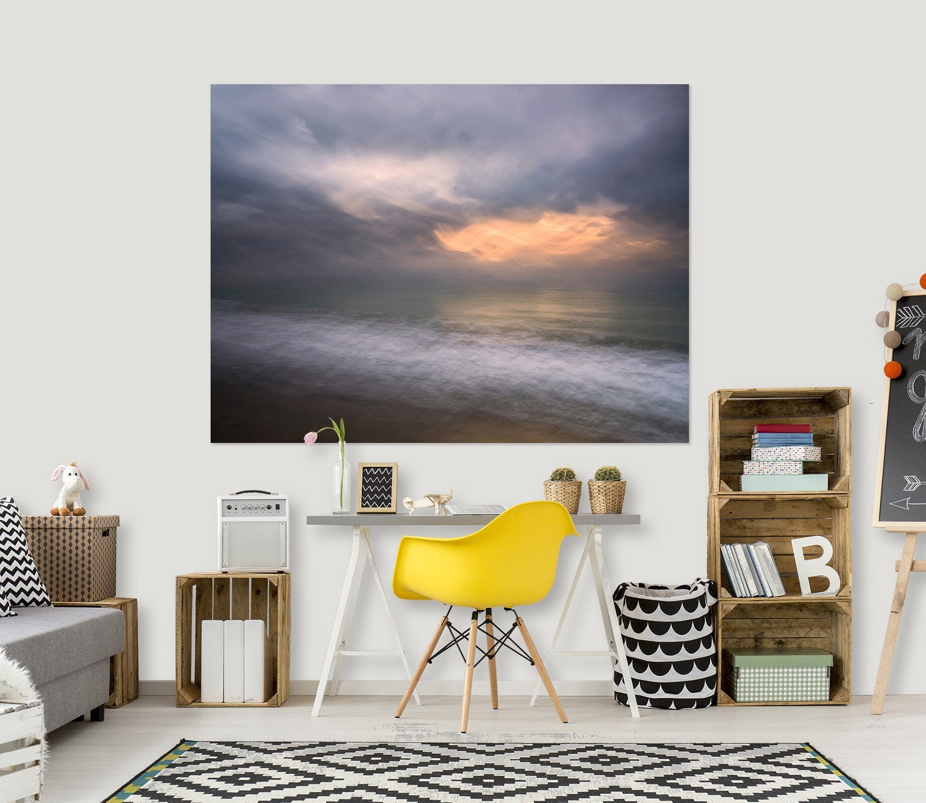 3D Sea Wave 171 Marco Carmassi Wall Sticker Wallpaper AJ Wallpaper 2 