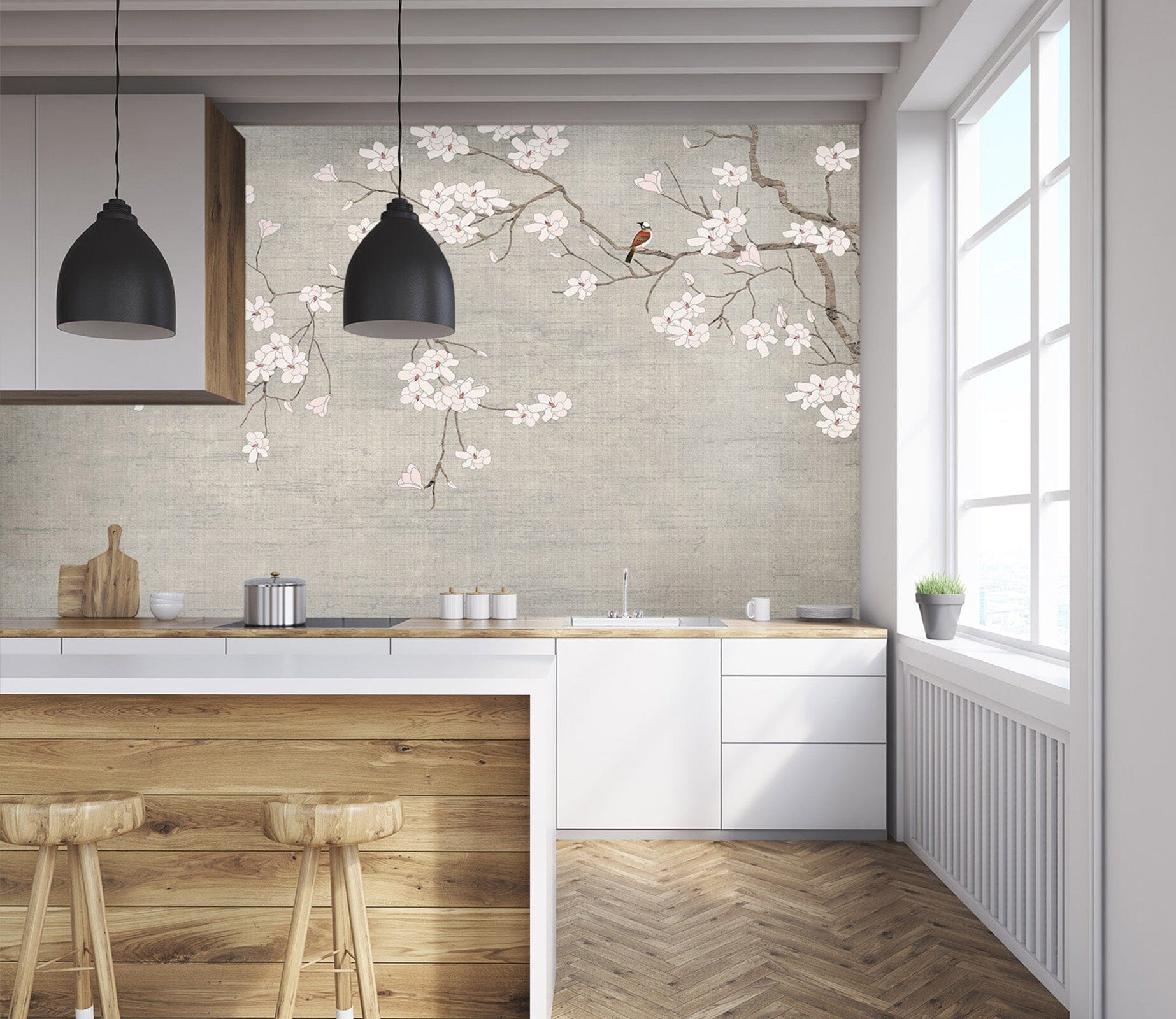 3D Painted Spring 1445 Wall Murals Wallpaper AJ Wallpaper 2 