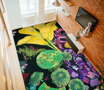 3D Lotus Flower 96128 Allan P. Friedlander Floor Mural