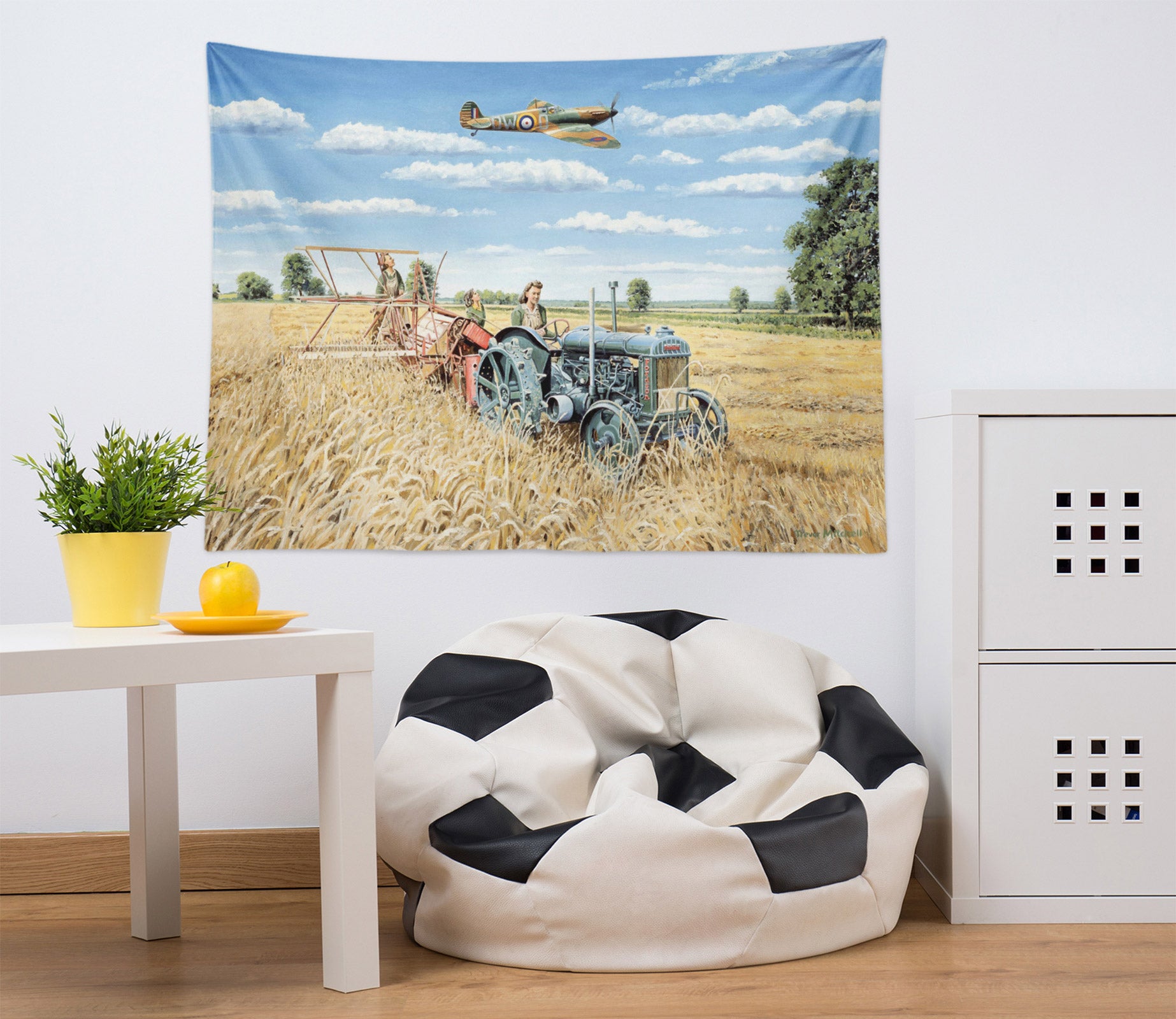 3D Weeder 11259 Trevor Mitchell Tapestry Hanging Cloth Hang