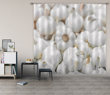 3D Kitchen Garlic 6549 Assaf Frank Curtain Curtains Drapes