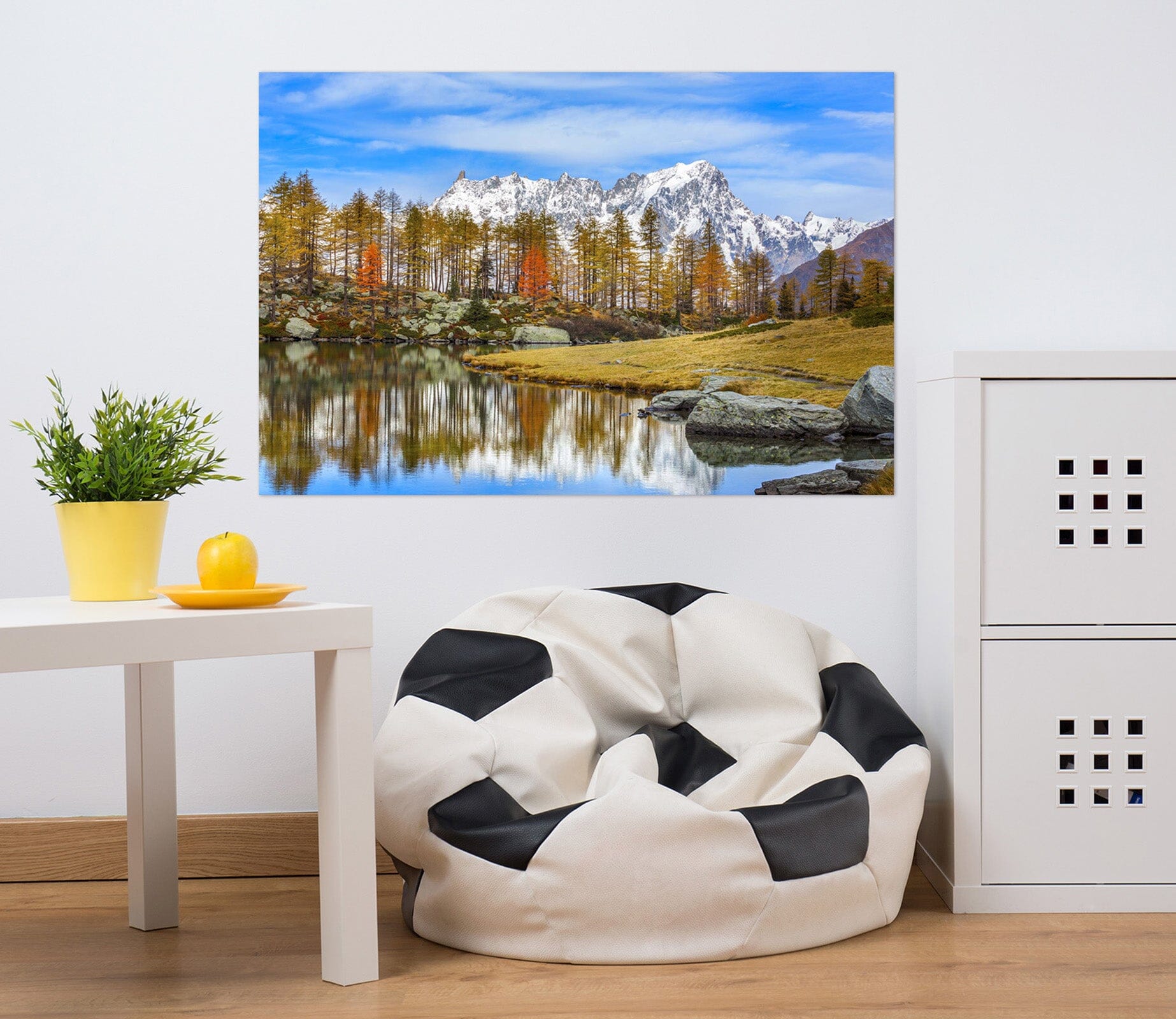 3D Valley Lake 182 Marco Carmassi Wall Sticker Wallpaper AJ Wallpaper 2 