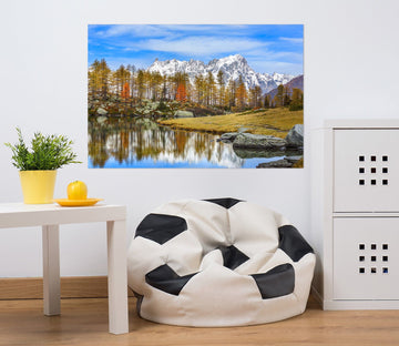 3D Valley Lake 182 Marco Carmassi Wall Sticker Wallpaper AJ Wallpaper 2 