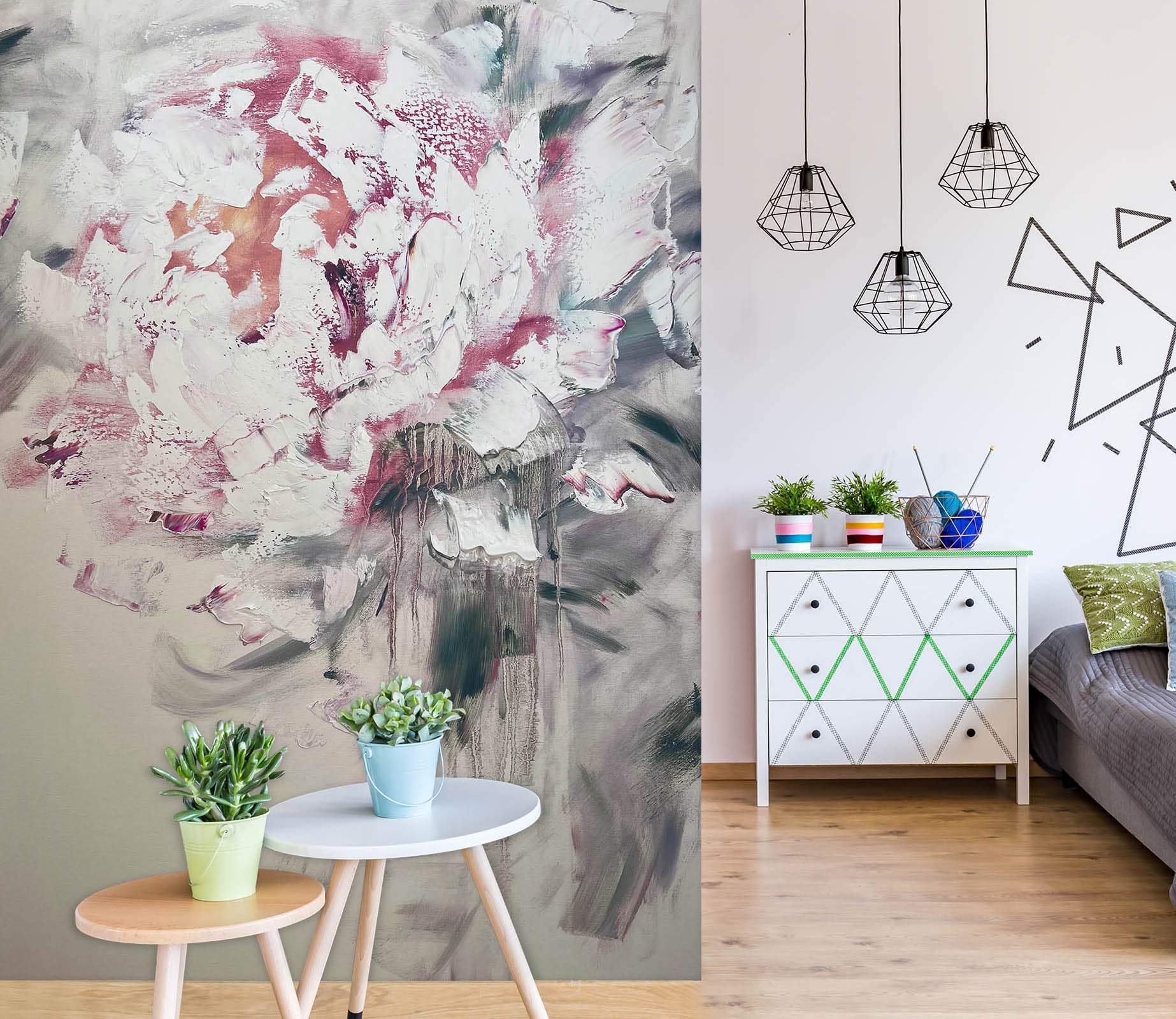 3D Paint Flower 3012 Skromova Marina Wall Mural Wall Murals