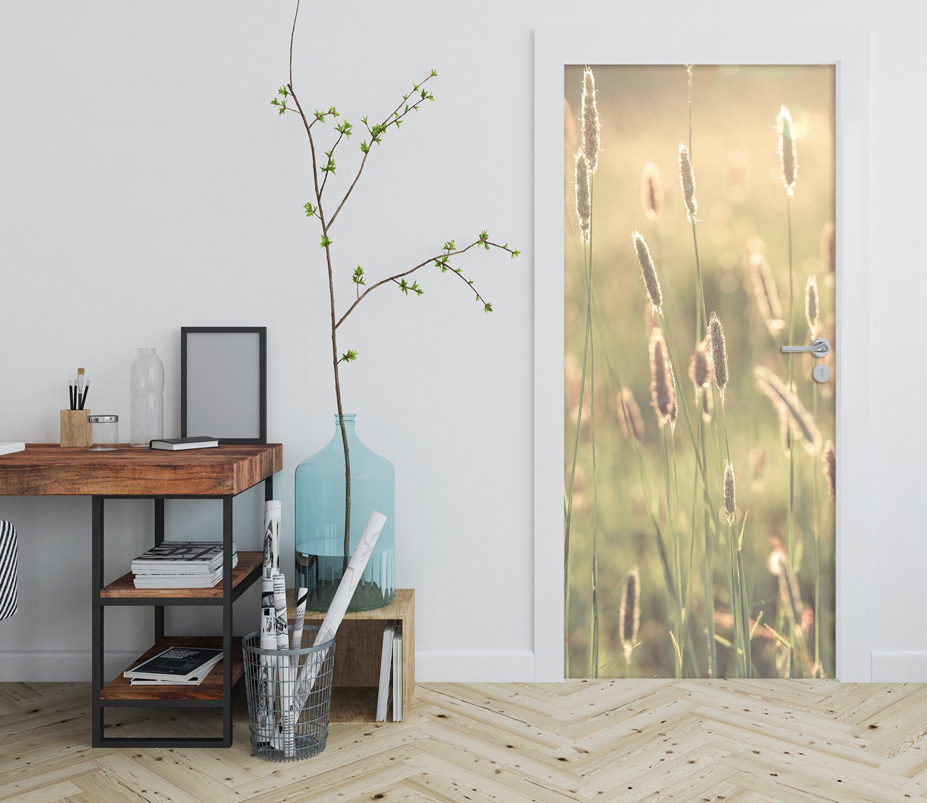 3D Fresh Setaria 5073 Assaf Frank Door Mural