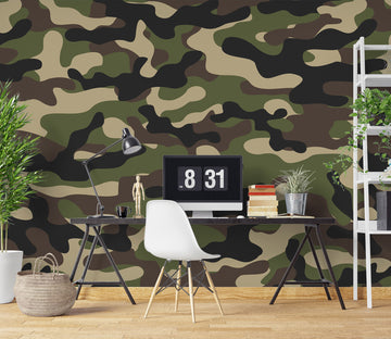 3D Camouflage 58184 Wall Murals