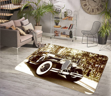 3D Black Car 67180 Vehicle Non Slip Rug Mat