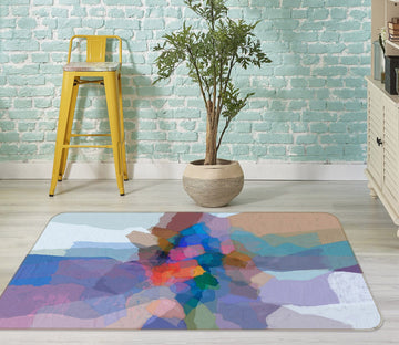 3D Color Pattern 104 Michael Tienhaara Rug Non Slip Rug Mat Mat AJ Creativity Home 