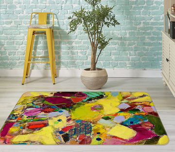 3D Field Flowers 1013 Allan P. Friedlander Rug Non Slip Rug Mat Mat AJ Creativity Home 