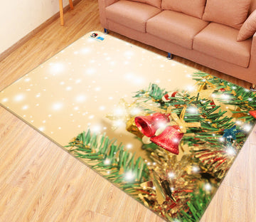 3D Branches 55069 Christmas Non Slip Rug Mat Xmas