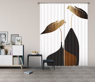 3D Scandinavian Bouquet 1108 Boris Draschoff Curtain Curtains Drapes Curtains AJ Creativity Home 