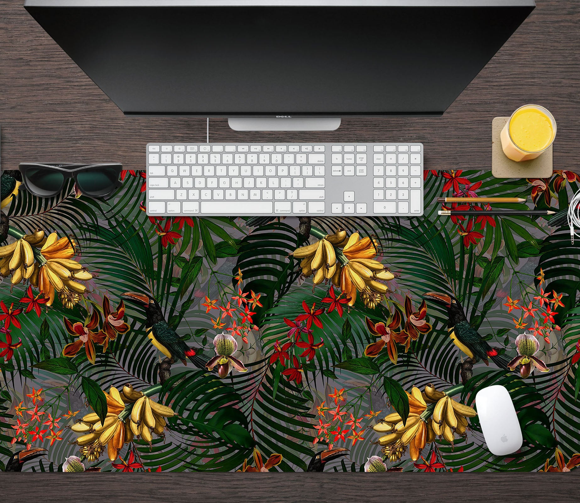 3D Banana Leaves 120147 Uta Naumann Desk Mat