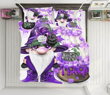 3D Purple Santa Claus 8566 Sheena Pike Bedding Bed Pillowcases Quilt Cover Duvet Cover