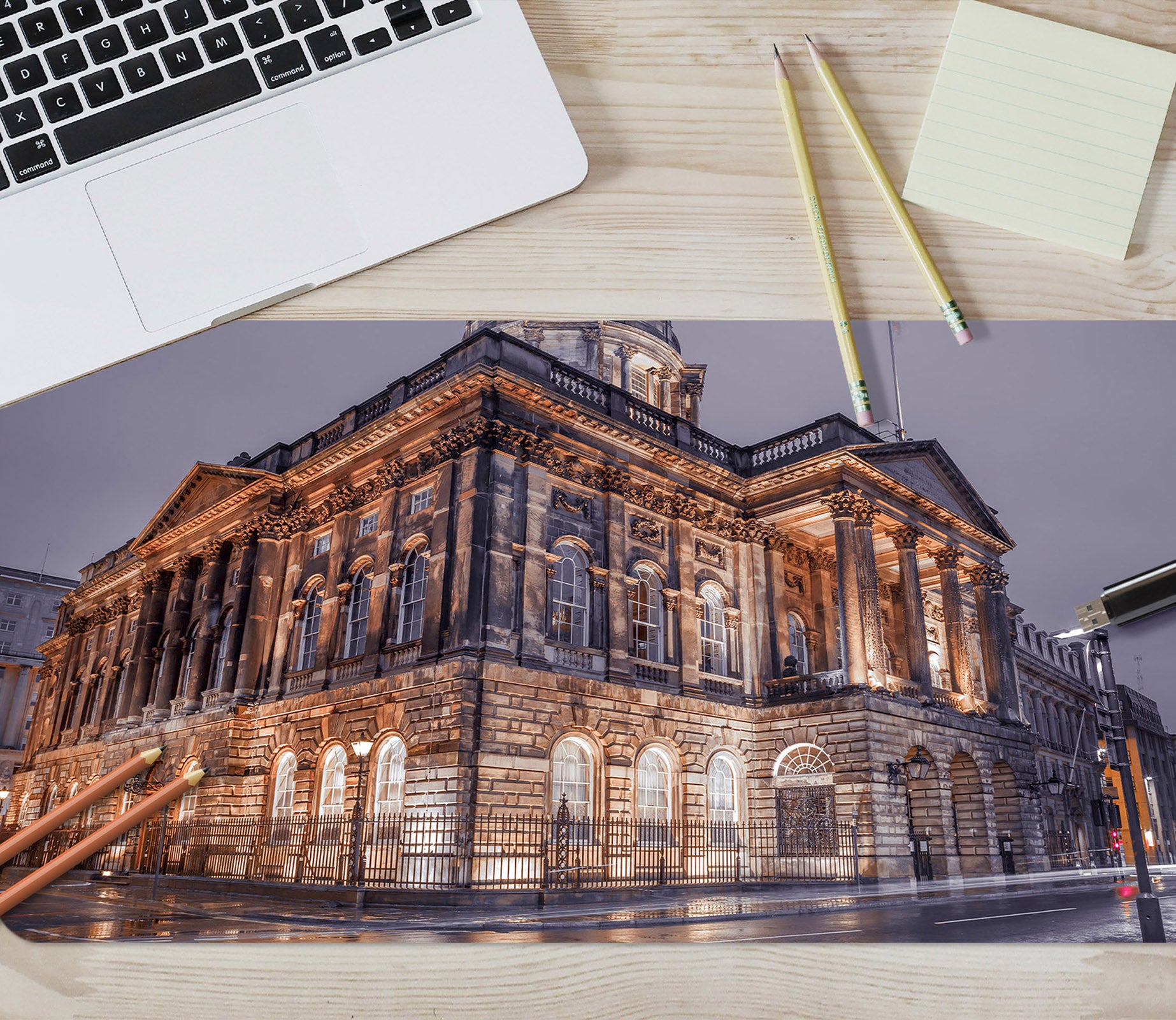 3D Light House 7724 Assaf Frank Desk Mat
