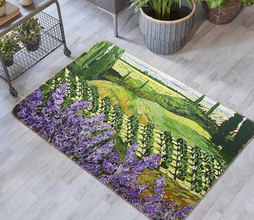 3D Chinaberry Hill 1017 Allan P. Friedlander Rug Non Slip Rug Mat Mat AJ Creativity Home 