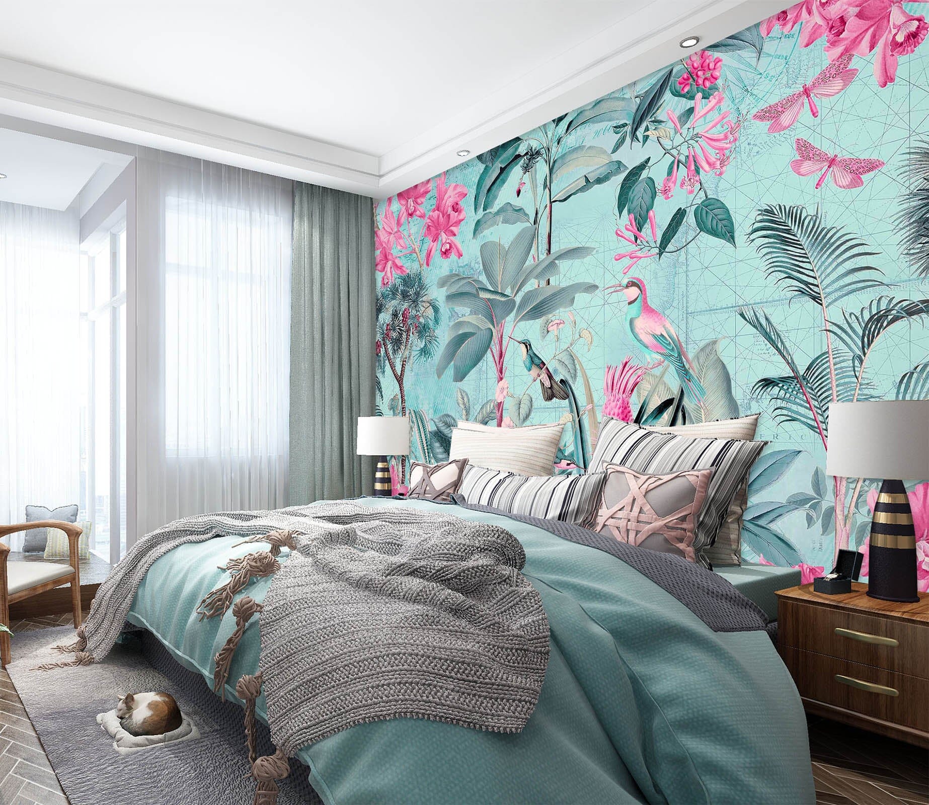 3D Spring Forest 1026 Andrea haase Wall Mural Wall Murals Wallpaper AJ Wallpaper 2 