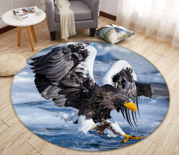 3D Eagle 74045 Round Non Slip Rug Mat