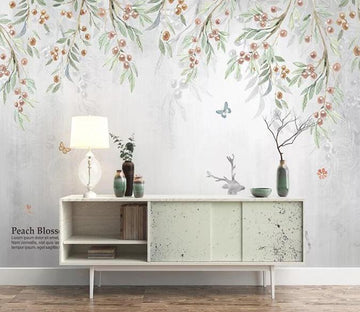 3D Leaf Fruit 1462 Wall Murals Wallpaper AJ Wallpaper 2 