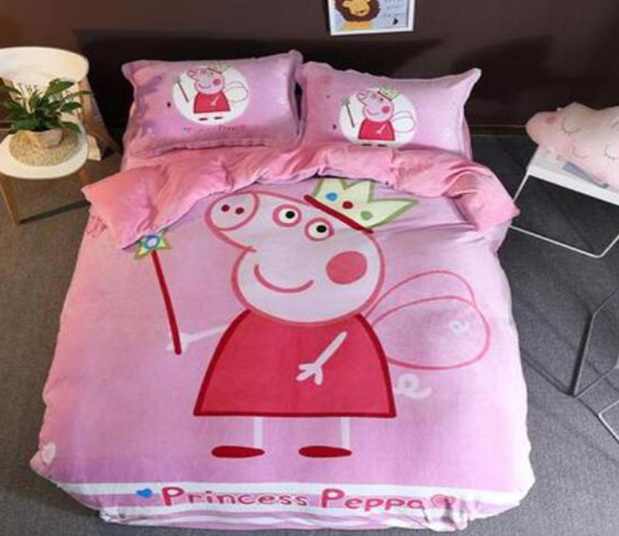 3D Peppa Pig 18011 Bed Pillowcases Quilt