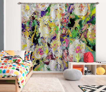 3D Painted Flower Field 274 Allan P. Friedlander Curtain Curtains Drapes Curtains AJ Creativity Home 