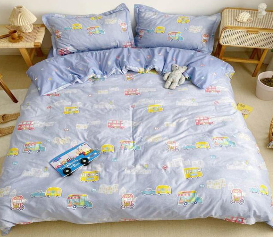 3D Car Pattern 5035 Bed Pillowcases Quilt