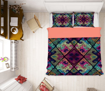 3D Grain Pattern 14026 Bed Pillowcases Quilt