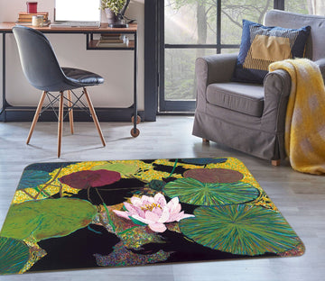 3D Steamy Pond 1124 Allan P. Friedlander Rug Non Slip Rug Mat Mat AJ Creativity Home 