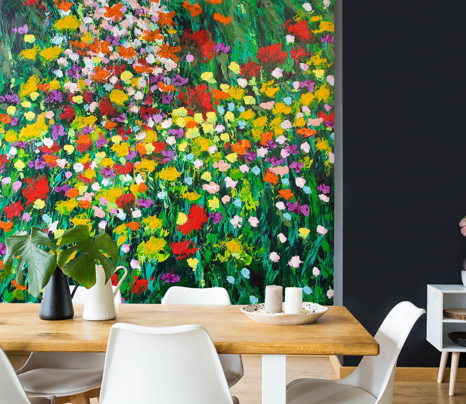 3D Wildflowers Bloom 102 Allan P. Friedlander Wall Mural Wall Murals Wallpaper AJ Wallpaper 2 