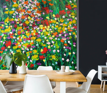 3D Wildflowers Bloom 102 Allan P. Friedlander Wall Mural Wall Murals Wallpaper AJ Wallpaper 2 