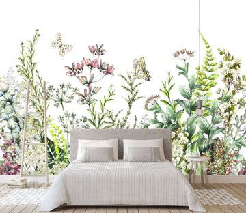 3D Plant Flower 044 Wall Murals Wallpaper AJ Wallpaper 2 