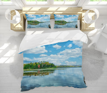 3D Lake 62021 Kathy Barefield Bedding Bed Pillowcases Quilt