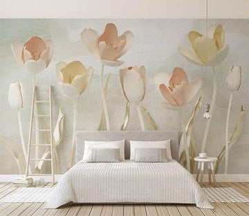 3D Origami Flowers 2536 Wall Murals