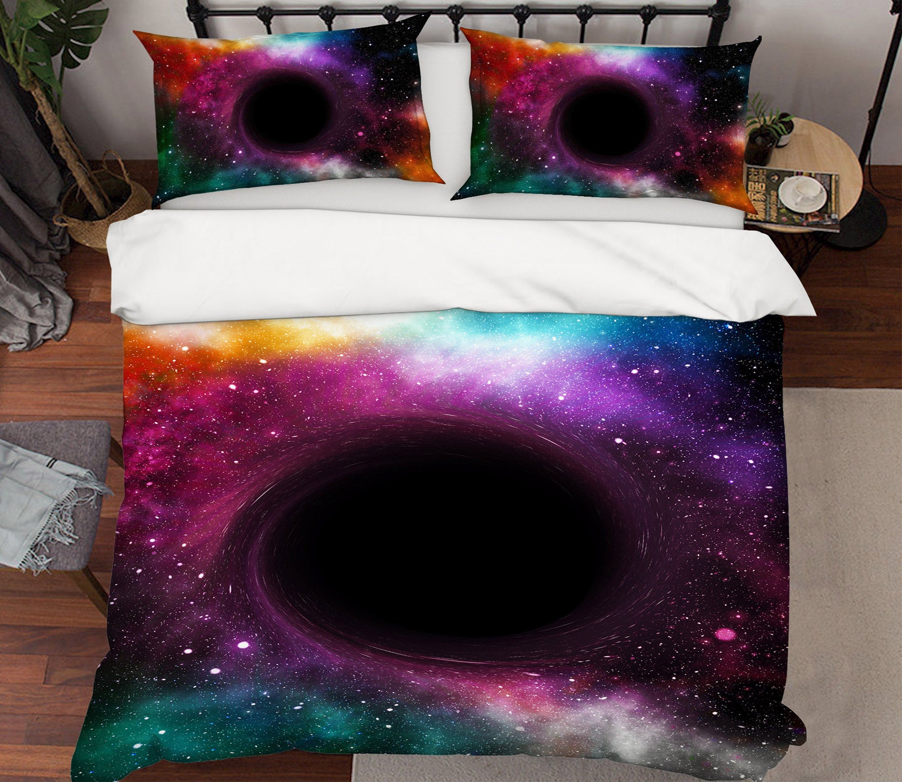 3D Space Starry Sky 19126 Bed Pillowcases Quilt