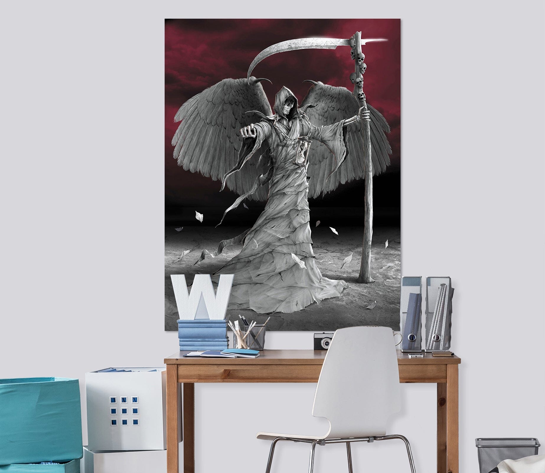 3D Time Is Up 083 Vincent Hie Wall Sticker Wallpaper AJ Wallpaper 2 