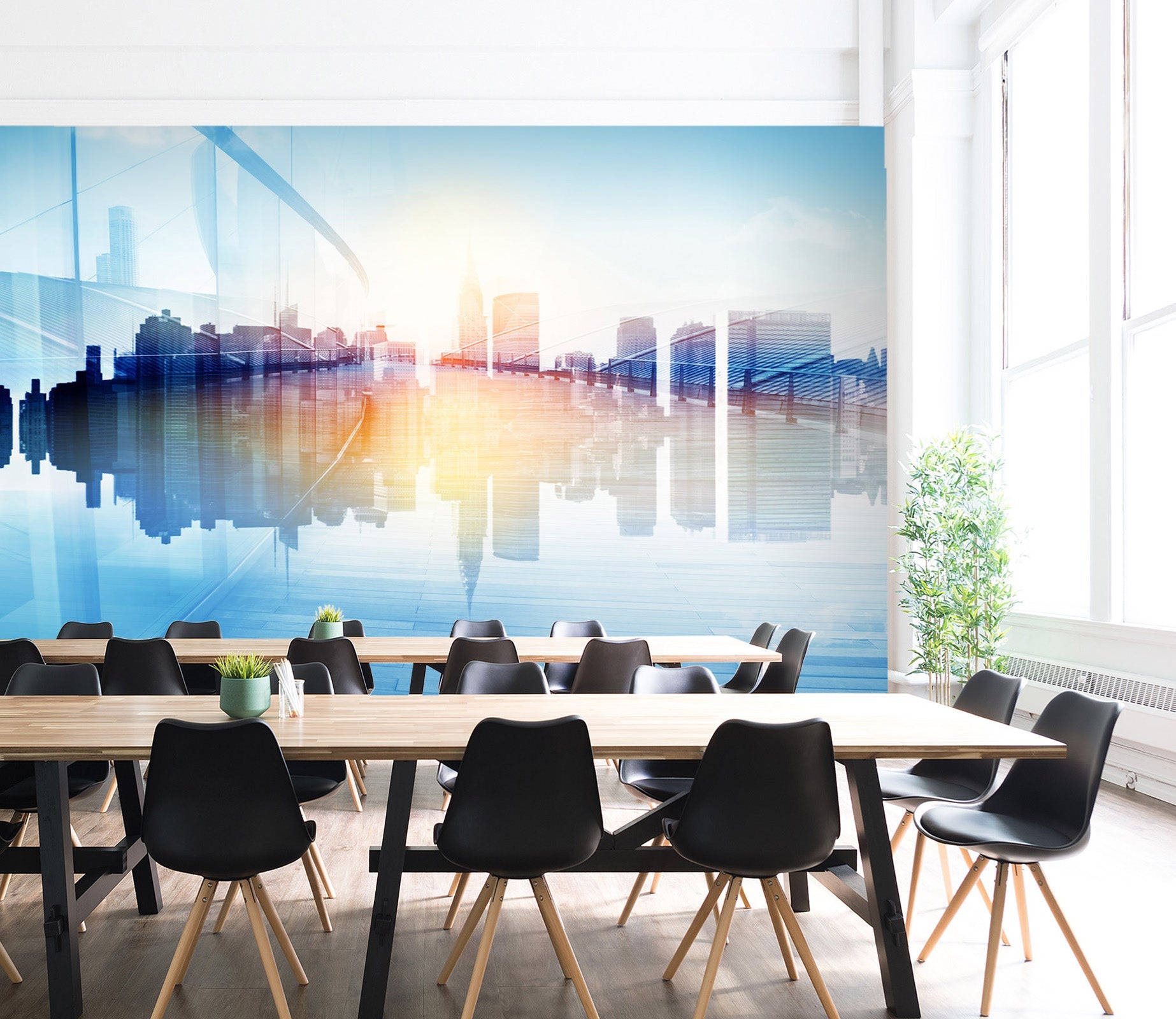 3D Sunshine Building 025 Wall Murals Wallpaper AJ Wallpaper 2 