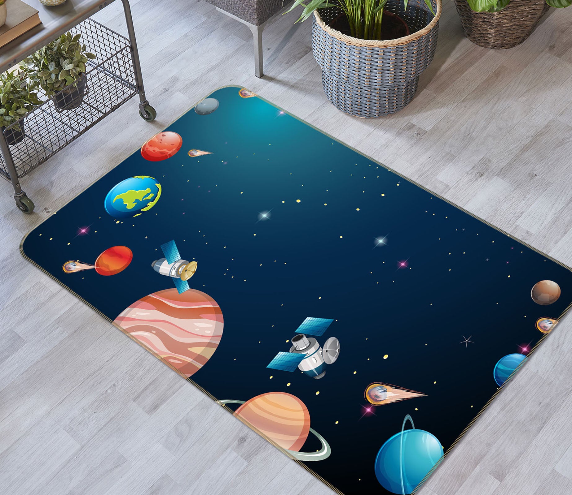 3D Planet 36157 Non Slip Rug Mat