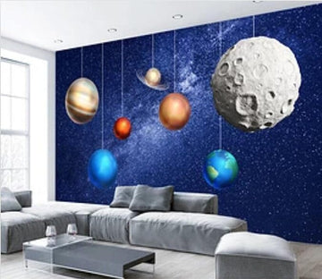 3D Color Planet 2118 Wall Murals Wallpaper AJ Wallpaper 2 