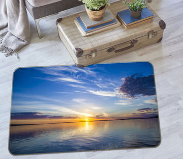 3D Water Surface Sky 29186 Non Slip Rug Mat