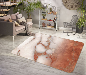 3D Brown Wall 148 Uta Naumann Rug Non Slip Rug Mat