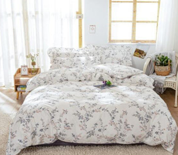 3D Flower Branch 40318 Bed Pillowcases Quilt