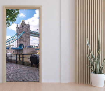 3D Bridge 106116 Assaf Frank Door Mural